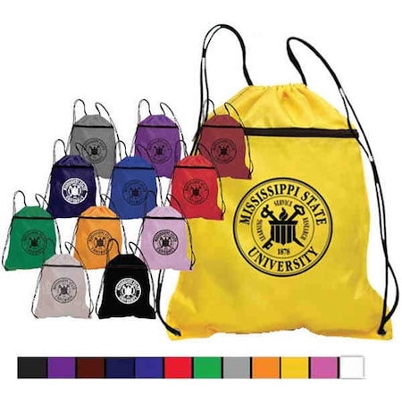 Superbagline Polyester Backpack, 25PK QSB53 Burgundy